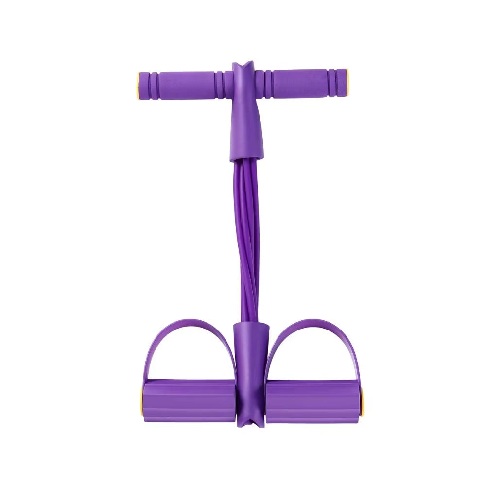 4 Resistance Elastic Pull Rope Training Device, Abdominal Resistance Band, Used in Home Gym, Exercise Training Fitness Equipment